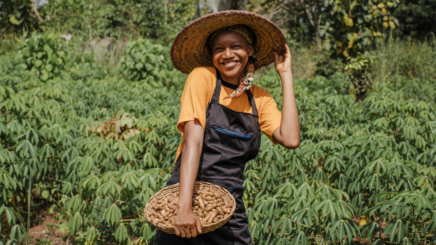 Empowered woman with laptop
